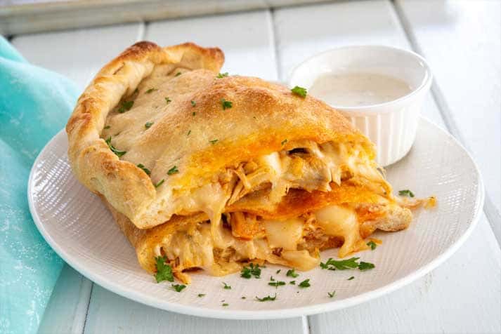 Buffalo Chicken Calzone